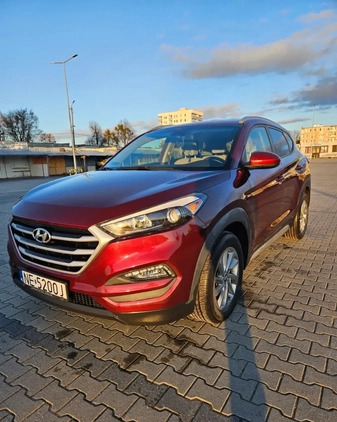 Hyundai Tucson cena 68900 przebieg: 115000, rok produkcji 2017 z Elbląg małe 106